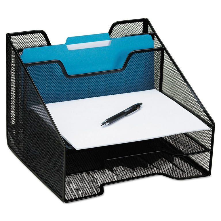 5 Compartment Desktop Corner Organizer