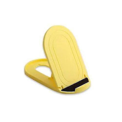 Foldable And Portable Oval Desktop Mobile Phone Stand
