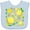 Blue, variant on Inktastic Lots of Lemons- citrus fun Boys or Girls Baby Bib
