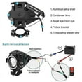 thumbnail image 4 of 125W Motorcycle Headlight U7 LED Moto Driving Car Fog Spot Head Light Lamp Angel Eye Motor, 4 of 5