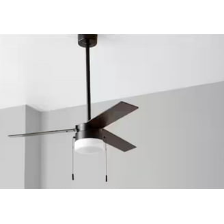 Hampton Bay Havana 48 in. LED Natural Iron Ceiling Fan with Light