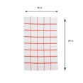 thumbnail image 7 of Arkwright Cotton Kitchen Towels - 15 x 25 - Saffron Windowpane Pattern, Pack of 4, 100% Cotton, 7 of 7