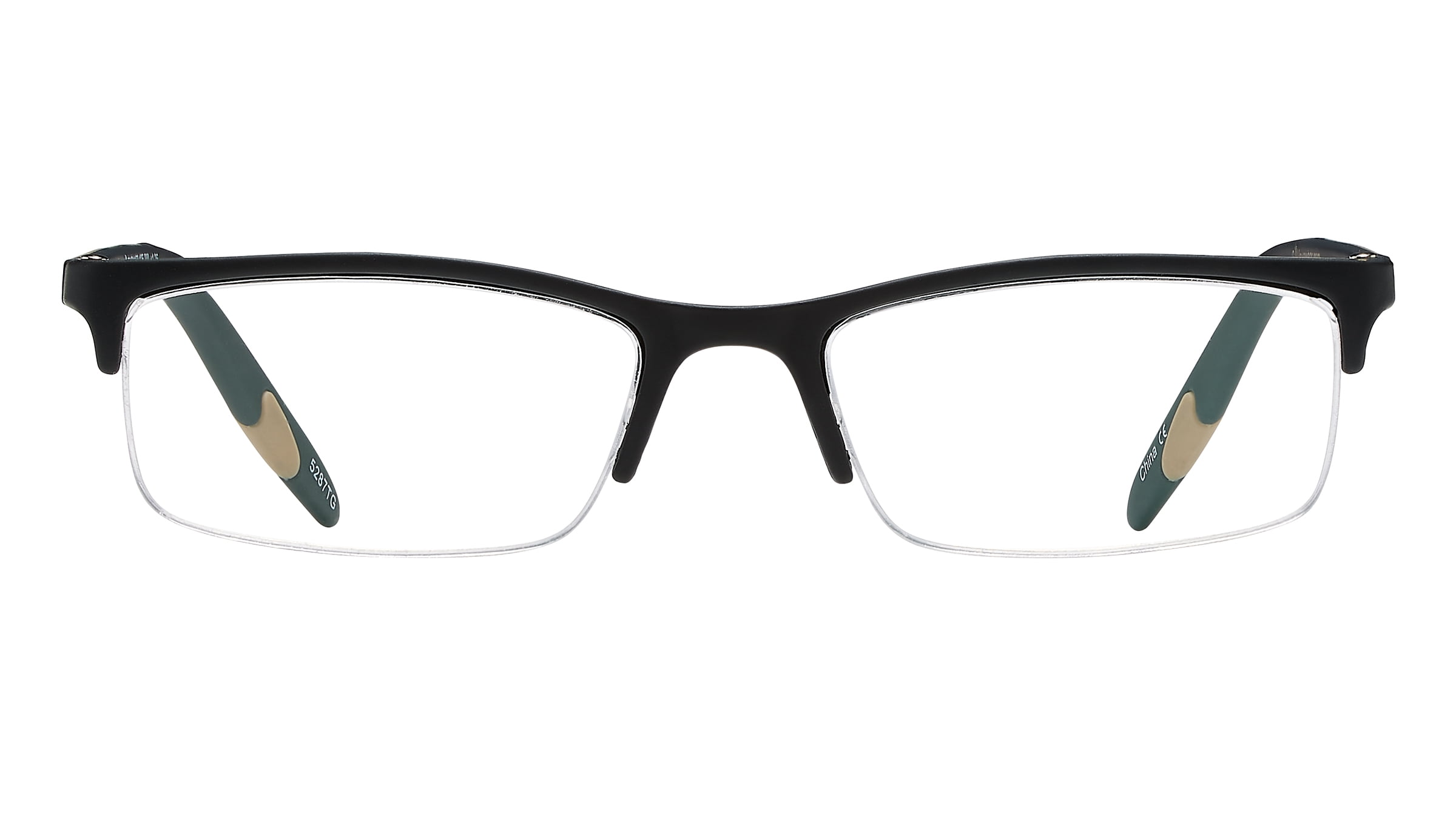SAV Sportex Reading Glasses, Semi-rimless frame, AR4150, +1.50, Brown