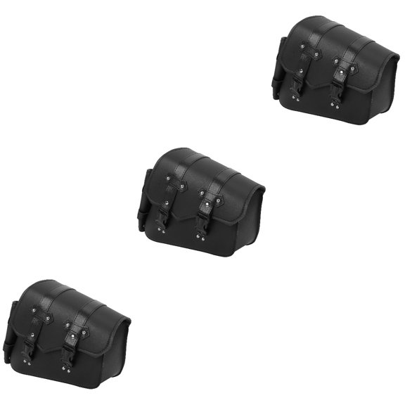 3 Pcs Motorcycle Swing Arm Tool Box Side Bag Man Travel