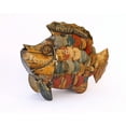 thumbnail image 4 of De Kulture Works Handcrafted Recycled Iron Fish Decorative Collectible Figurine Showpiece, 4 of 5