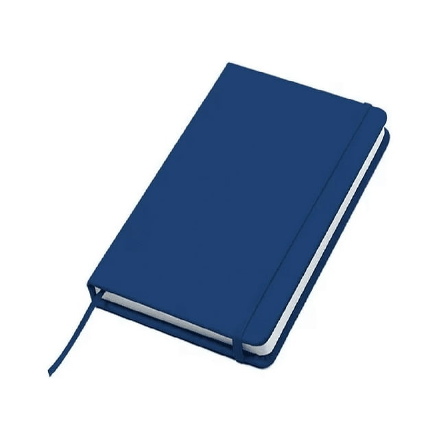 Libreta Escritorio Curpiel Separador Resorte Azul MARINO