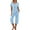 02-Blue Star, variant on MINTREUS Womens Pajamas Short Sleeve Sleepwear Tops and Capri Pants Pjs Print Pajama Sets