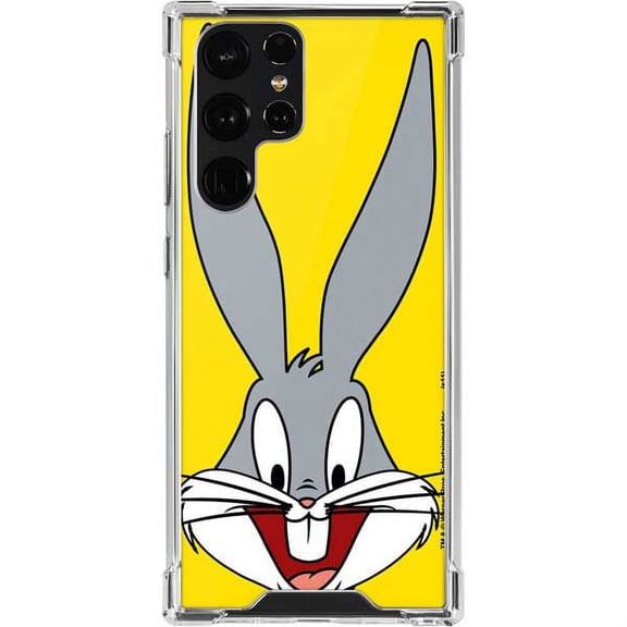 Skinit Cartoons Bugs Bunny Zoomed In Galaxy S22 Ultra Clear Case