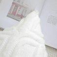 thumbnail image 3 of Set Of 2 Faux Fur Cushion Covers 45x45 Cm, Decorative Soft Plush Fluffy Velvet Cushion Cover 18x18 Inch,square Boho Neutral,for Sofa,white, 3 of 5