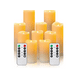 thumbnail image 1 of 10 Velas Eléctrica Led Sin Llama Control Remoto Impermeable Xtellar amarillo, 1 of 4