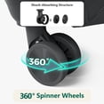 thumbnail image 5 of HOUSNIFLEX 3 Piece Luggage Set (20/24/28 Inch), Lightweight Expandable Suitcases with TSA Lock & 360° Spinner Wheels, Black, 5 of 8