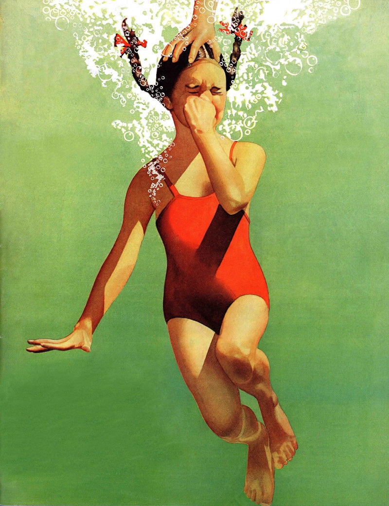 Marmont Hill Dunked Under Water Wall Art