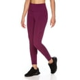 thumbnail image 3 of Reebok Women's Solid Print High Rise 7/8 Legging with 25" Inseam and Side Pockets, 3 of 4