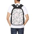 thumbnail image 4 of Easygdp Alpacas and Hearts Mochila de Gran Capacidad Minimalista Ideal para Escuela, Viajes y Uso Diario, 4 of 6