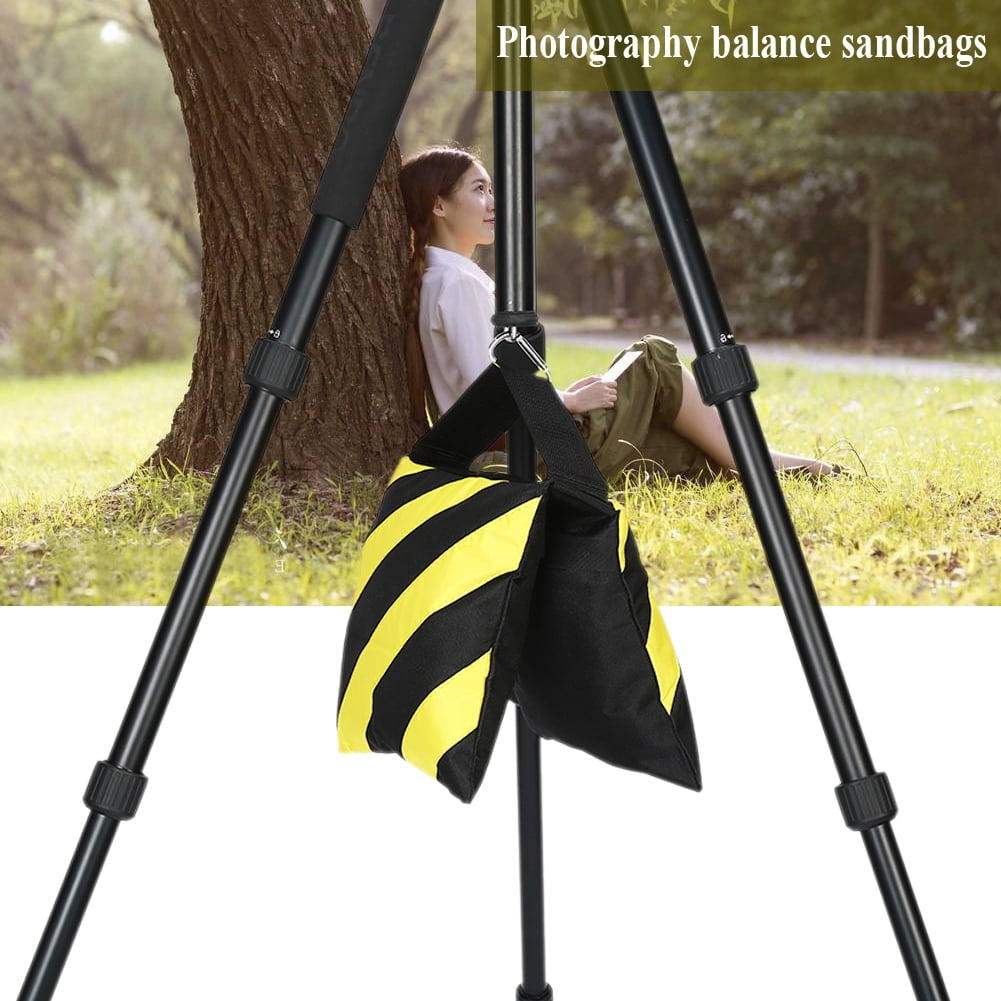Mgaxyff Tripod Sandbag,Multifunction Balance Weight Warning Sandbag