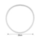 thumbnail image 2 of 1Pc Silicone Pressure Cooker Seal Ring Clear Gasket Home Replacement 18-26cm, 2 of 11