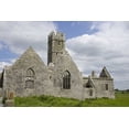 thumbnail image 2 of Kaveney, Wendy 32x23 White Modern Wood Framed Museum Art Print Titled - Ireland, Galway Monastery Ross Errilly Friary, 2 of 4