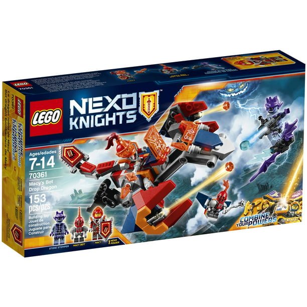 LEGO Nexo Knights Macy's Bot Drop 70361 - Walmart.com