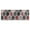 Red and Black, variant on Red and Black Ethnic Geometric Pattern Kitchen Rug Mat,Kitchen Runner Rugs Non Skid Washable,Decorative Kitchen Floor Mats for Kitchen,Sink,Laundry,17"X47"