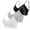 Black,White,Gray, variant on 5 Pieces Cami Bras Women's V-Neck Padded Seamless Straps Bralette Everyday Basic Sleeping Bra with Removable Pads for Women Girls L