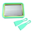thumbnail image 1 of Instant Ice Maker At Home Rolled Ice Maker Kit DIY Homemade Sorbet Instant Plate With 2 Scrapers Yogurt Tray Fun Family Activity, 1 of 4