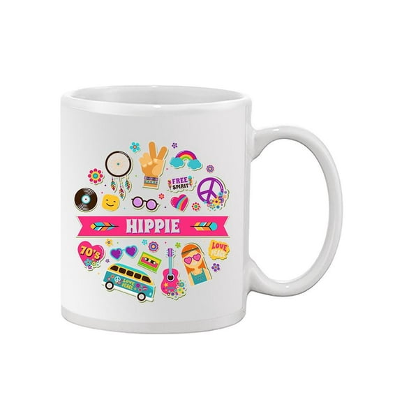 Hippie Doodles. Mug -Image by Shutterstock,