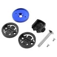 thumbnail image 1 of Youkk Bicycles Computer Holder Portable Removable Anodized Anti-rust Outside Handle Bar Bracket Accessories Replacement for Blue, 1 of 8