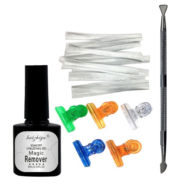 MPWEGNP Removal Nail No Bursting Liquid Damage Wraps Varnish Nail For