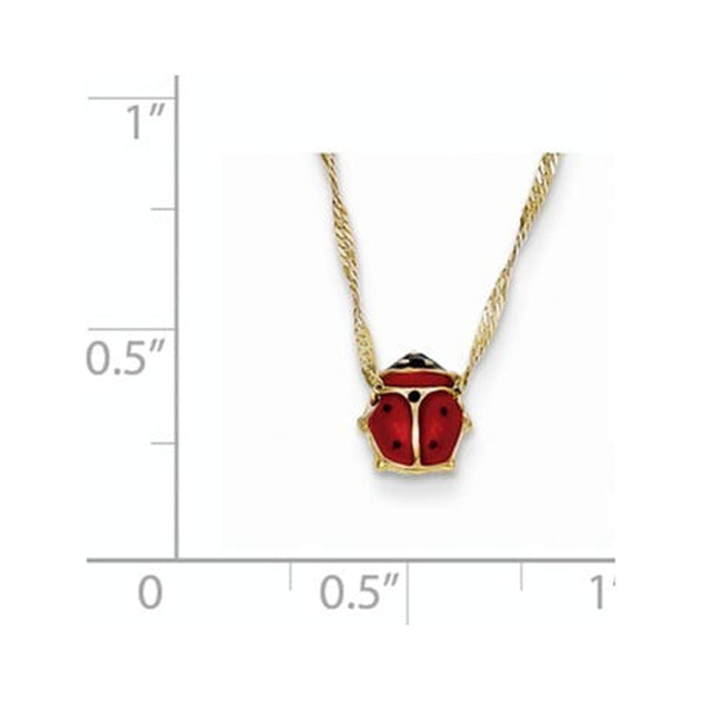 TIFFANY LADYBUG PENDANT Necklace K18 925 women necklace $1,397.53 -  PicClick AU