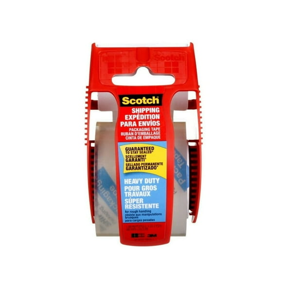 Scotch® Heavy Duty Shipping Packaging Tape, 142-ESF, 1.88 in x 22.2 yd, 48 mm x 20,3 m