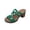 Green, variant on Women Round Toe Sandals Wide Width Solid Color Spring Summer Versatile Casual Comfortable Dressy Walking Stylish Block Heel Sandals