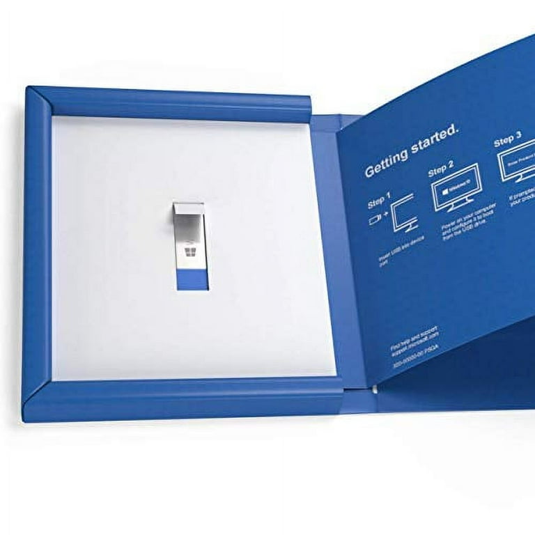 Microsoft Windows 10 Home 64 Bit USB - Lifetime License with Microsoft Windows 10 Home 64 Bit USB - Lifetime License with