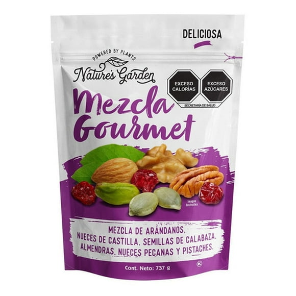 Mezcla Gourmet Nature's Garden 737g Botana Omega 3 Nature's Garden Original