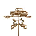 thumbnail image 1 of EZ Vane EZ1019-DK Chevy Truck Weathervane avec Support de Pont, 1 of 1