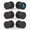 Matte Black, variant on Mega Handles Buena Privacy Door Knob | Satin Nickel, Reversible | Fits Standard Doors | Includes Screws | Ideal for Bedroom and Bathroom