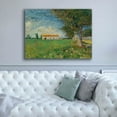 thumbnail image 4 of Epic Graffiti 'Farmhouse In A Wheatfield' by Vincent Van Gogh, Giclee Canvas Wall Art, 54"x40", 4 of 8