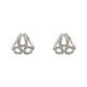 thumbnail image 1 of Qarigey Bufanda Anillo Clip Elegante Chal Hebilla Titular Broche Boda Mujer Bufandas clásicas Sujetador Hebillas fijas femeninas Plata 2Conjunto, 1 of 6