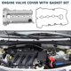 thumbnail image 2 of Tapa de válvula del motor Unique Bargains con junta y tapa de aceite No.12610279 para Chevrolet Malibu 2013-2014 Tono plateado 1 juego, 2 of 8