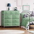 thumbnail image 3 of Sorbus Modern Color Print 9-cubby Storage Tower Teal, 3 of 7