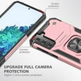 thumbnail image 2 of FIEWESEY for Samsung Galaxy S22 Phone Case Military Grade Drop Rugged Cover Anti-Scratch Protective 360° Rotate Kickstand Sturdy Shockproof Phone Cover for Samsung Galaxy S22 6.1 inch(Rose Gold), 2 of 7