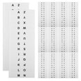 thumbnail image 6 of Masteelf  14 Sheets Sticky Tabs Index Self Adhesive Alphabet Binder Dividers Student White, 6 of 8