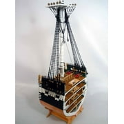 Model Shipways USS Constitution Cross-Section 1797 Wood Model - 1:76 Scale