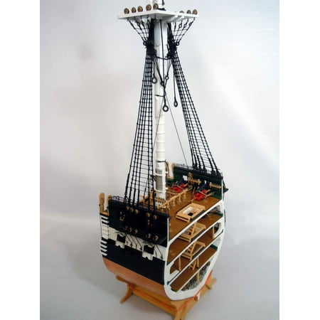 Model Shipways USS Constitution Cross-Section 1797 Wood Model - 1:76 Scale