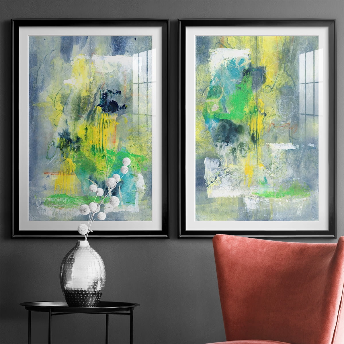 Wexford Home Sweet Things I Premium Framed Print, 30.5" x 42.5" - Ready to Hang, Black (Set of 2)
