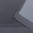 thumbnail image 5 of Exclusive Home Curtains 2 Pack Carling Basketweave Textured Woven Blackout Grommet Top Curtain Panels, 52x108, Silver, 5 of 5