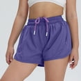 thumbnail image 2 of TOWED22 Girls Boys Athletic Soccer Basketball Shorts Toddler Sports Short Pants Kids Quick Dry Running Dolphin Active Gym Workout Shorts Purple,10-13 Y, 2 of 4