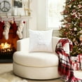 thumbnail image 6 of Dongrere Christmas Pillow Covers Cushion Cover for Winter Sofa Replacement Embroidered Christmas Tree Pillow Case for Christmas Decorations, 6 of 6