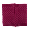 thumbnail image 3 of jinwen Windproof Fleece Winter Warm Scarf Neck Loop Warmer Neckerchief Rose Red, 3 of 9