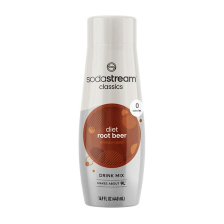 SodaStream Diet Root Beer Drink Mix, 14.9 fl oz.