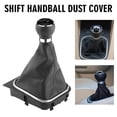 thumbnail image 3 of Car 5/6 Speed Gear Knob Lever Stick Gaiter Boot Cover B4N7 S2X2 U3, 3 of 8